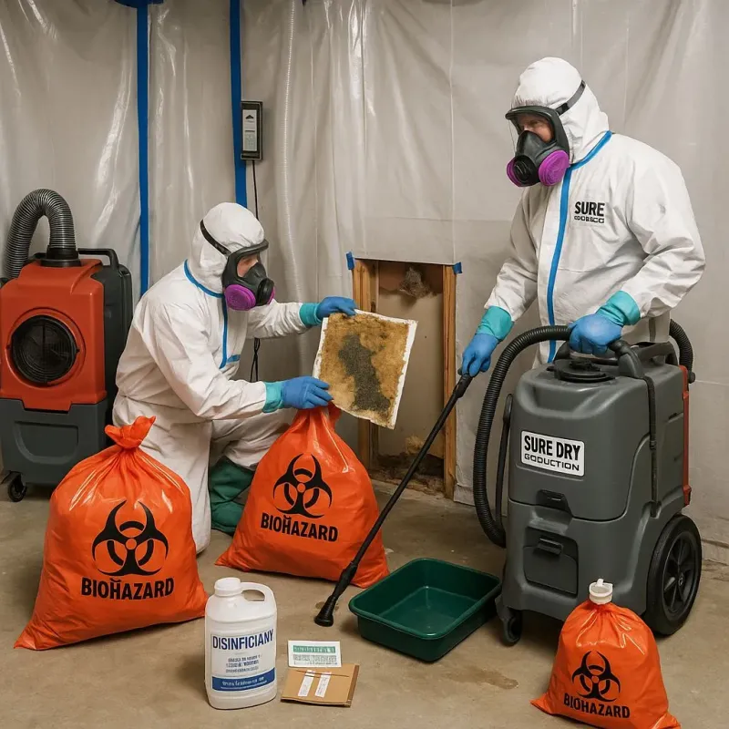 Contaminated Water Handling Protocols process in Sunnyvale, TX